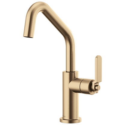 Brizo Litze 61064LF Bar Faucet with Angled Spout and Industrial Handle Kit