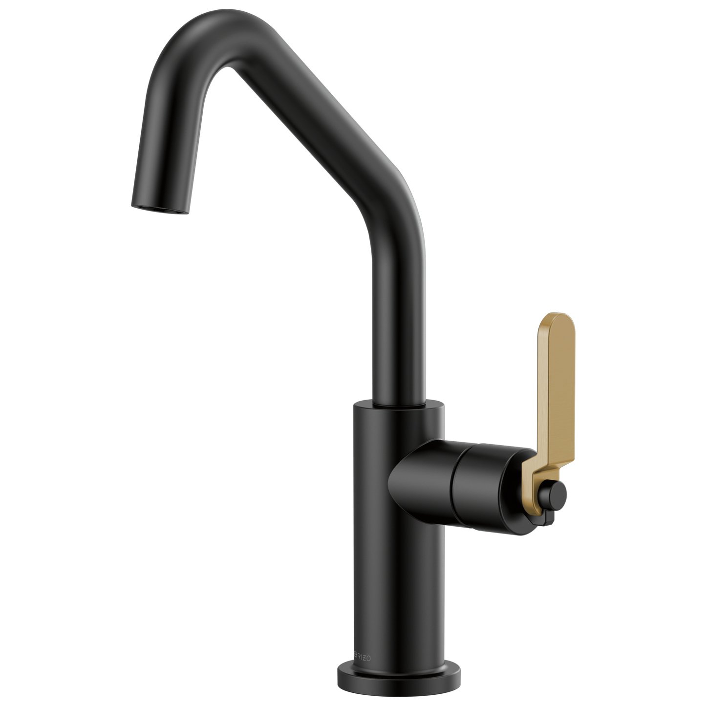 Brizo Litze 61064LF Bar Faucet with Angled Spout and Industrial Handle Kit