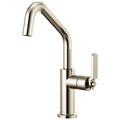 Brizo Litze 61064LF Bar Faucet with Angled Spout and Industrial Handle Kit