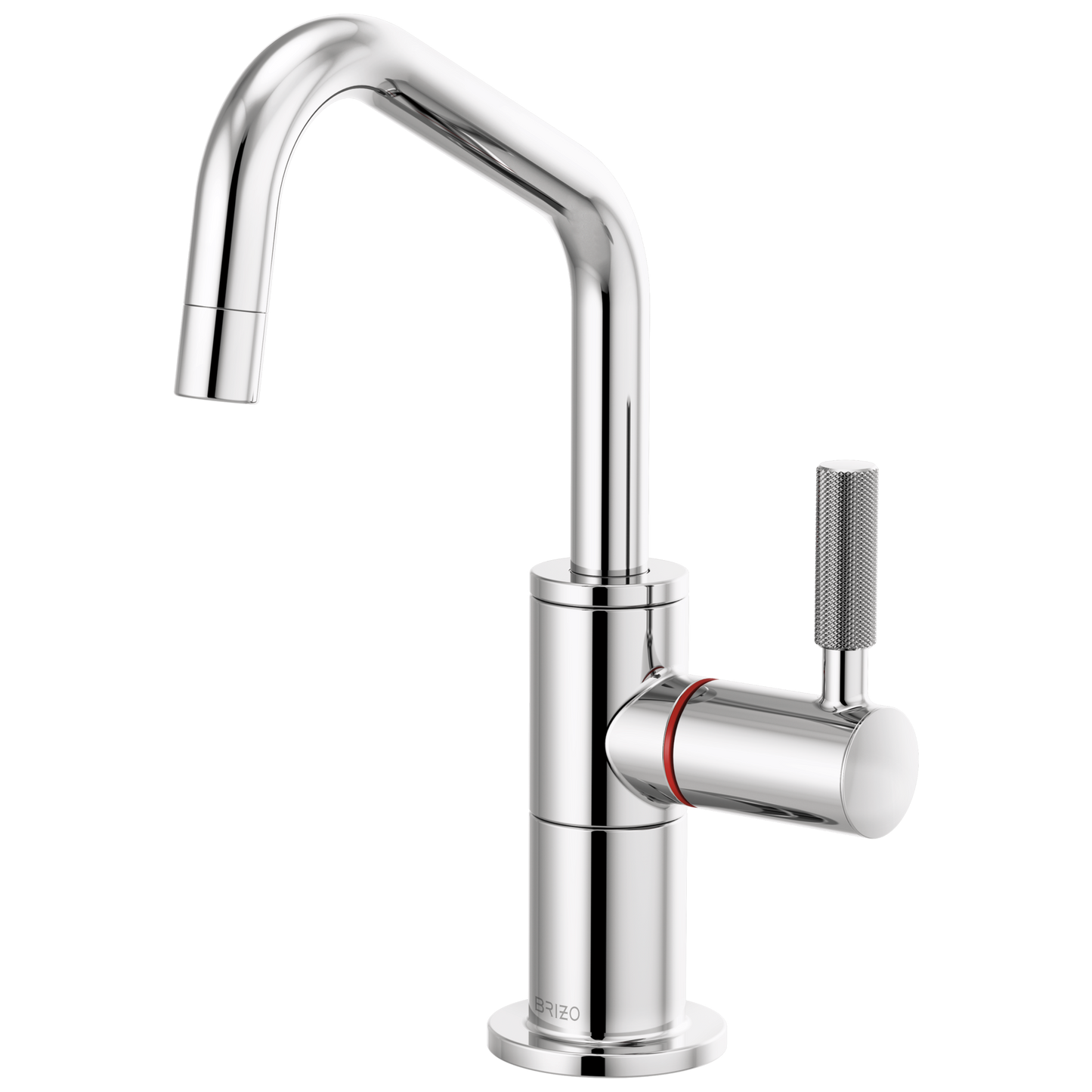 Brizo Litze 61363LF Beverage Faucet with Angled Spout and Knurled Handle