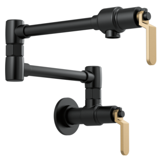 Brizo Litze 62844LF Wall Mount Pot Filler with Industrial Handle Kit