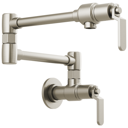 Brizo Litze 62844LF Wall Mount Pot Filler with Industrial Handle Kit