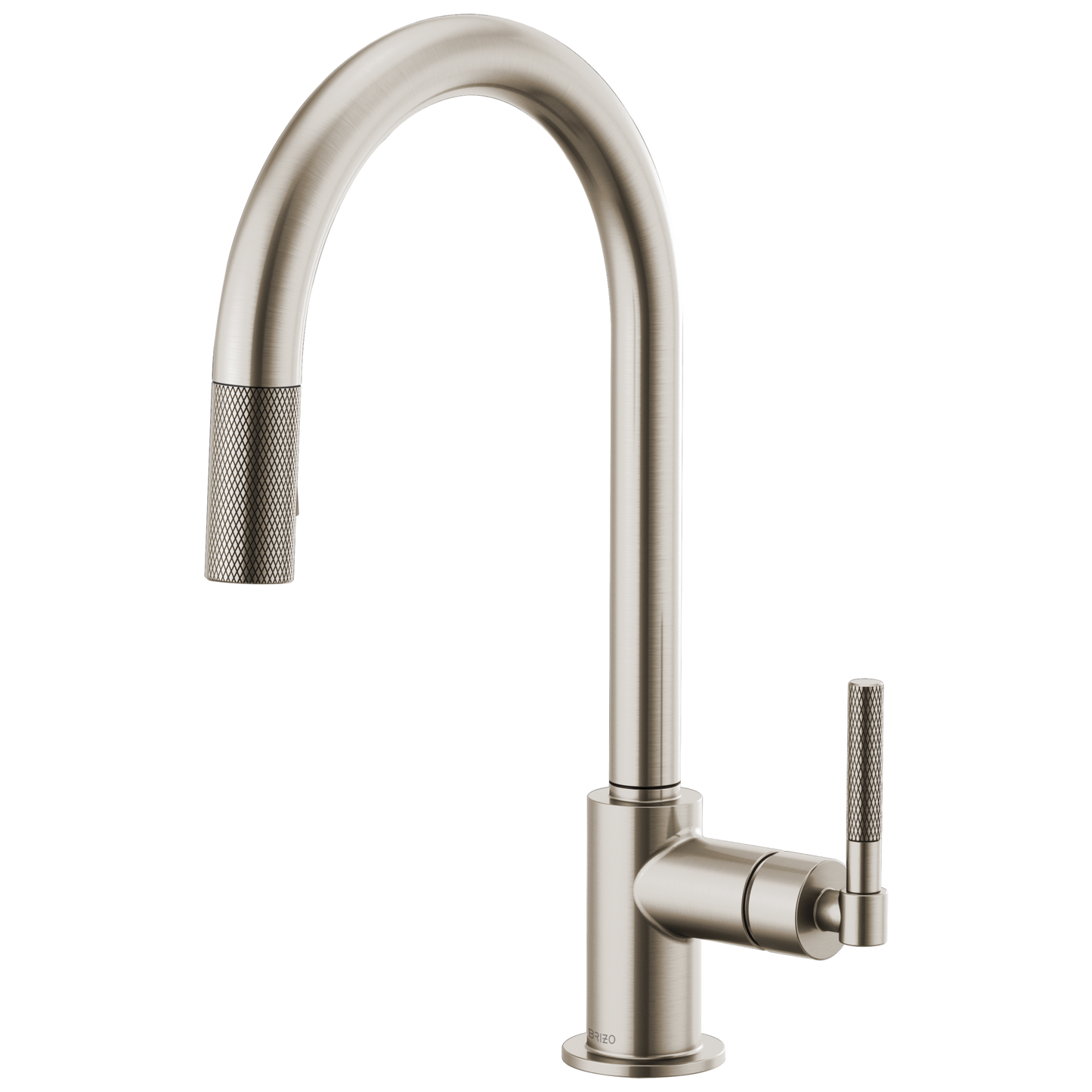 Brizo Litze 63043LF Pull-Down Faucet with Arc Spout and Knurled Handle