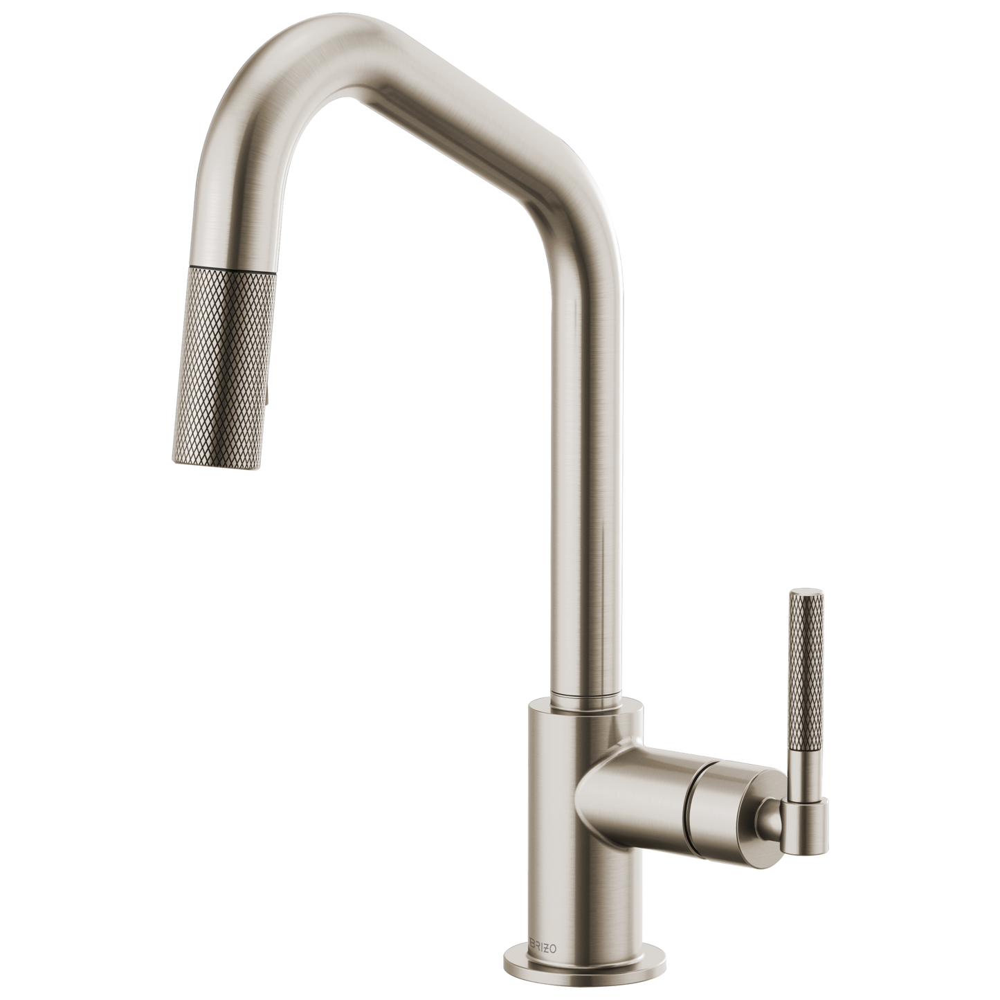 Brizo Litze 63063LF Pull-Down Faucet with Angled Spout and Knurled Handle