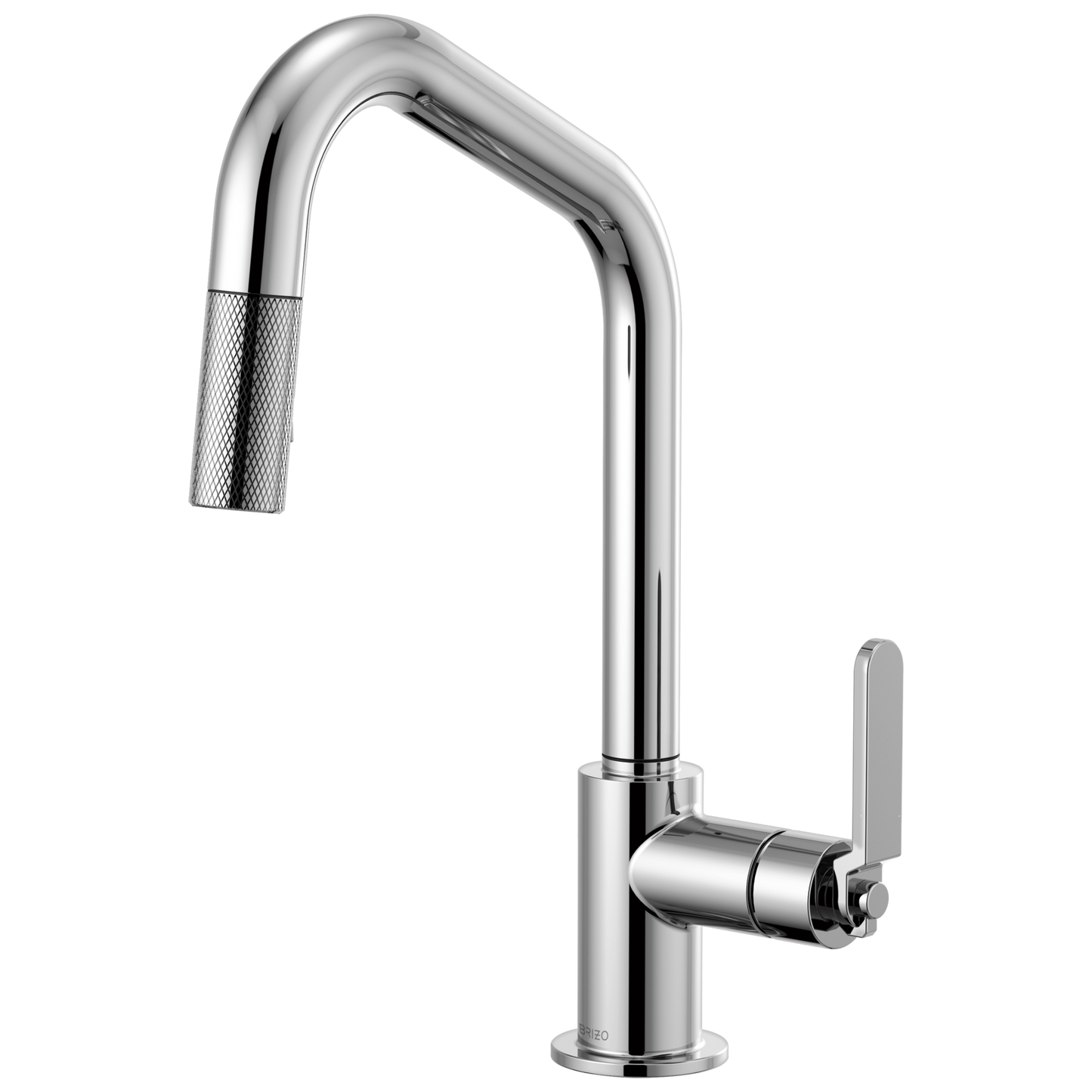 Brizo Litze 63064LF Pull-Down Faucet with Angled Spout and Industrial Handle