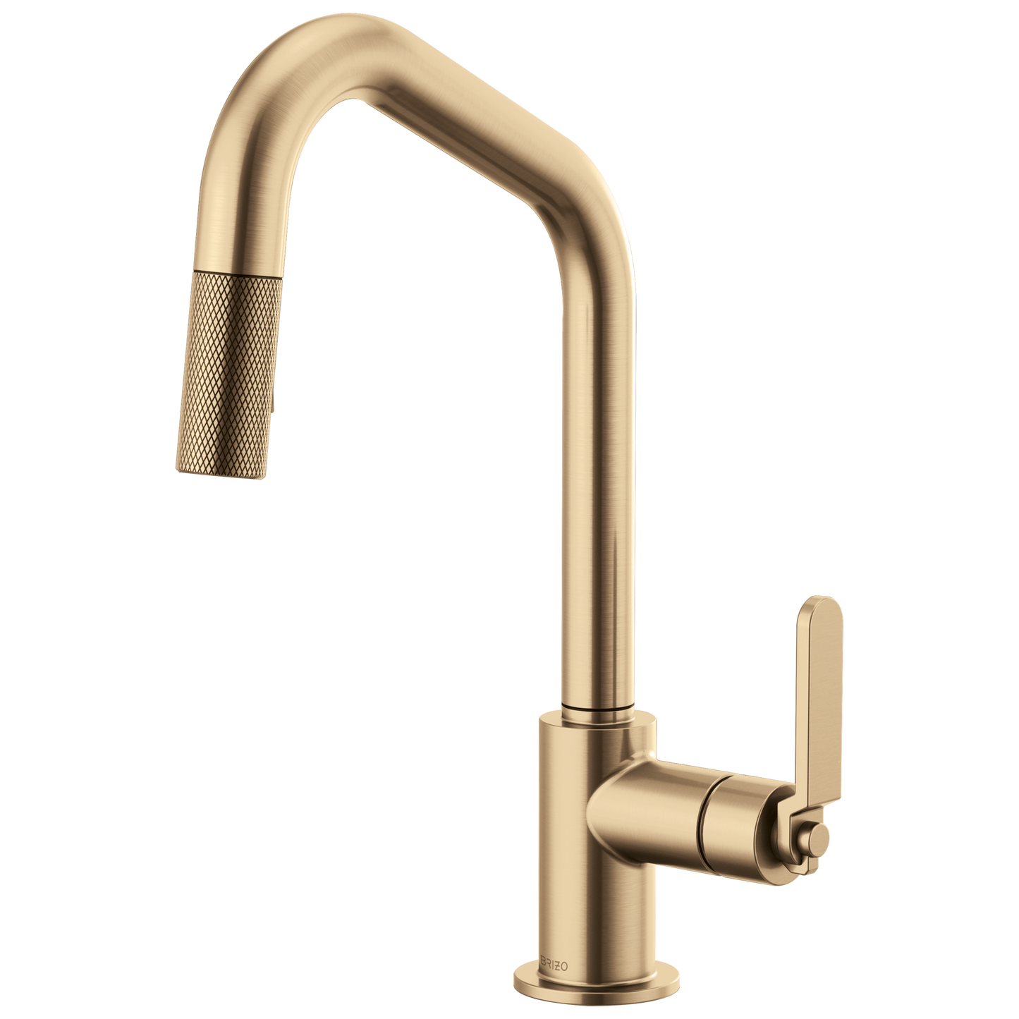 Brizo Litze 63064LF Pull-Down Faucet with Angled Spout and Industrial Handle
