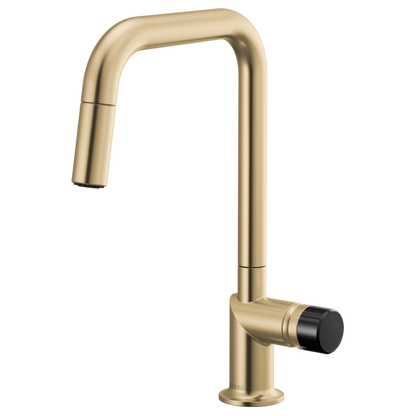 Brizo Odin 63065LF Pull-Down Faucet with Square Spout - Less Handle