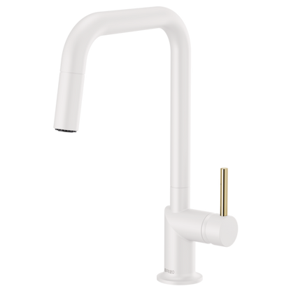 Brizo Odin 63065LF Pull-Down Faucet with Square Spout - Less Handle