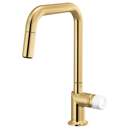 Brizo Odin 63065LF Pull-Down Faucet with Square Spout - Less Handle