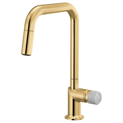 Brizo Odin 63065LF Pull-Down Faucet with Square Spout - Less Handle