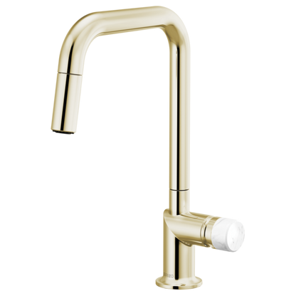 Brizo Odin 63065LF Pull-Down Faucet with Square Spout - Less Handle