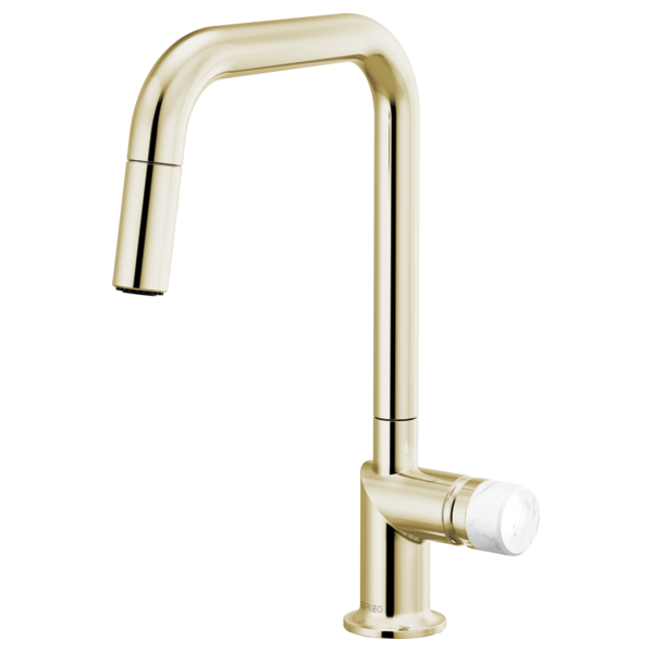 Brizo Odin 63065LF Pull-Down Faucet with Square Spout - Less Handle