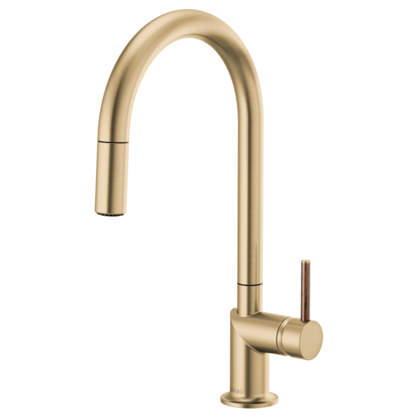 Brizo Odin 63075LF Pull-Down Faucet with Arc Spout - Less Handle