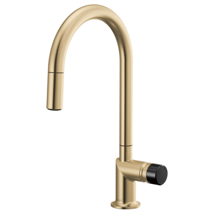 Brizo Odin 63075LF Pull-Down Faucet with Arc Spout - Less Handle