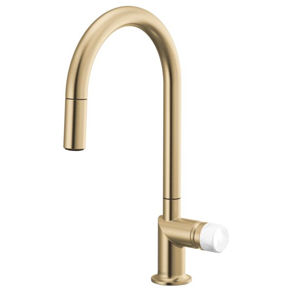 Brizo Odin 63075LF Pull-Down Faucet with Arc Spout - Less Handle