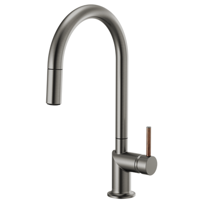 Brizo Odin 63075LF Pull-Down Faucet with Arc Spout - Less Handle