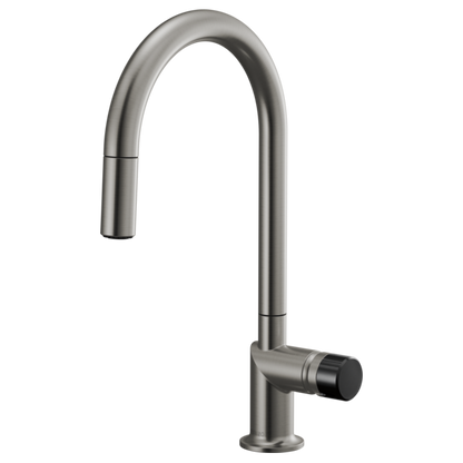 Brizo Odin 63075LF Pull-Down Faucet with Arc Spout - Less Handle