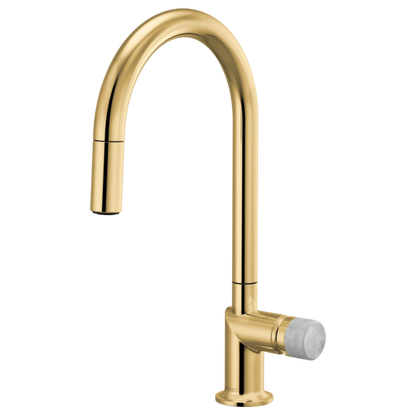 Brizo Odin 63075LF Pull-Down Faucet with Arc Spout - Less Handle