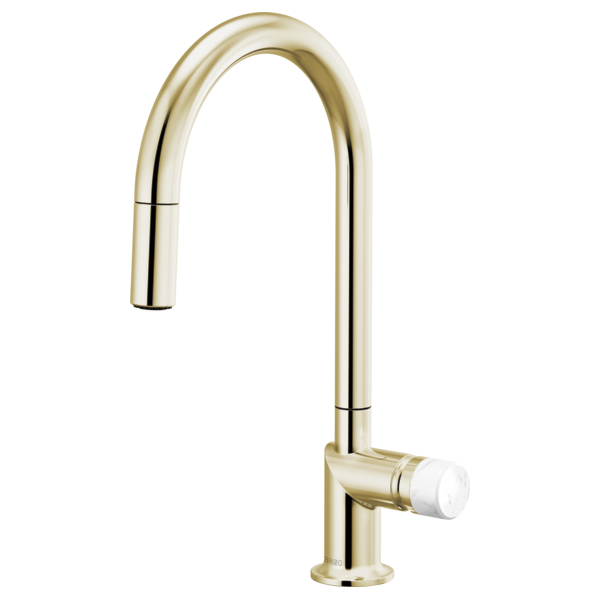 Brizo Odin 63075LF Pull-Down Faucet with Arc Spout - Less Handle