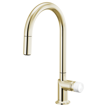 Brizo Odin 63075LF Pull-Down Faucet with Arc Spout - Less Handle