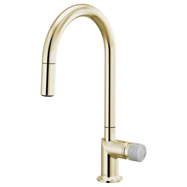 Brizo Odin 63075LF Pull-Down Faucet with Arc Spout - Less Handle
