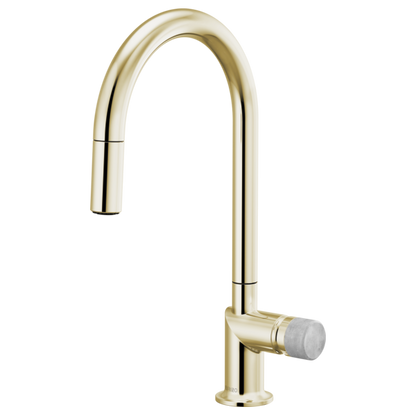 Brizo Odin 63075LF Pull-Down Faucet with Arc Spout - Less Handle
