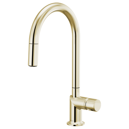 Brizo Odin 63075LF Pull-Down Faucet with Arc Spout - Less Handle
