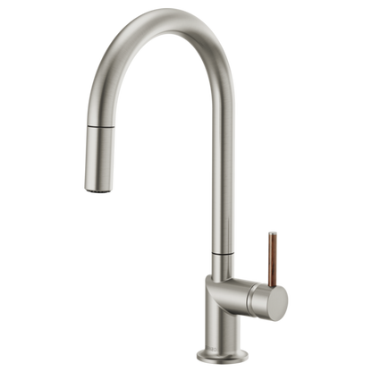 Brizo Odin 63075LF Pull-Down Faucet with Arc Spout - Less Handle