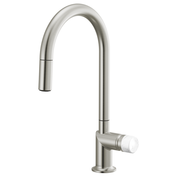 Brizo Odin 63075LF Pull-Down Faucet with Arc Spout - Less Handle