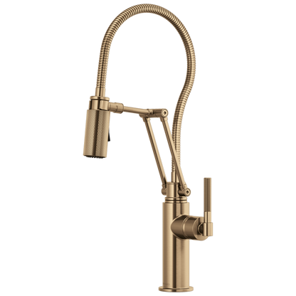 Brizo Litze 63143LF Articulating Faucet With Finished Hose