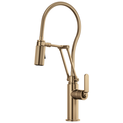 Brizo Litze 63144LF Articulating Faucet With Finished Hose