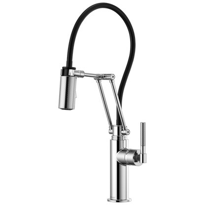 Brizo Litze 63243LF Articulating Faucet with Knurled Handle