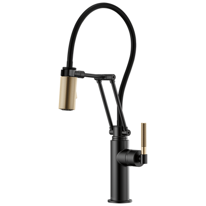 Brizo Litze 63243LF Articulating Faucet with Knurled Handle