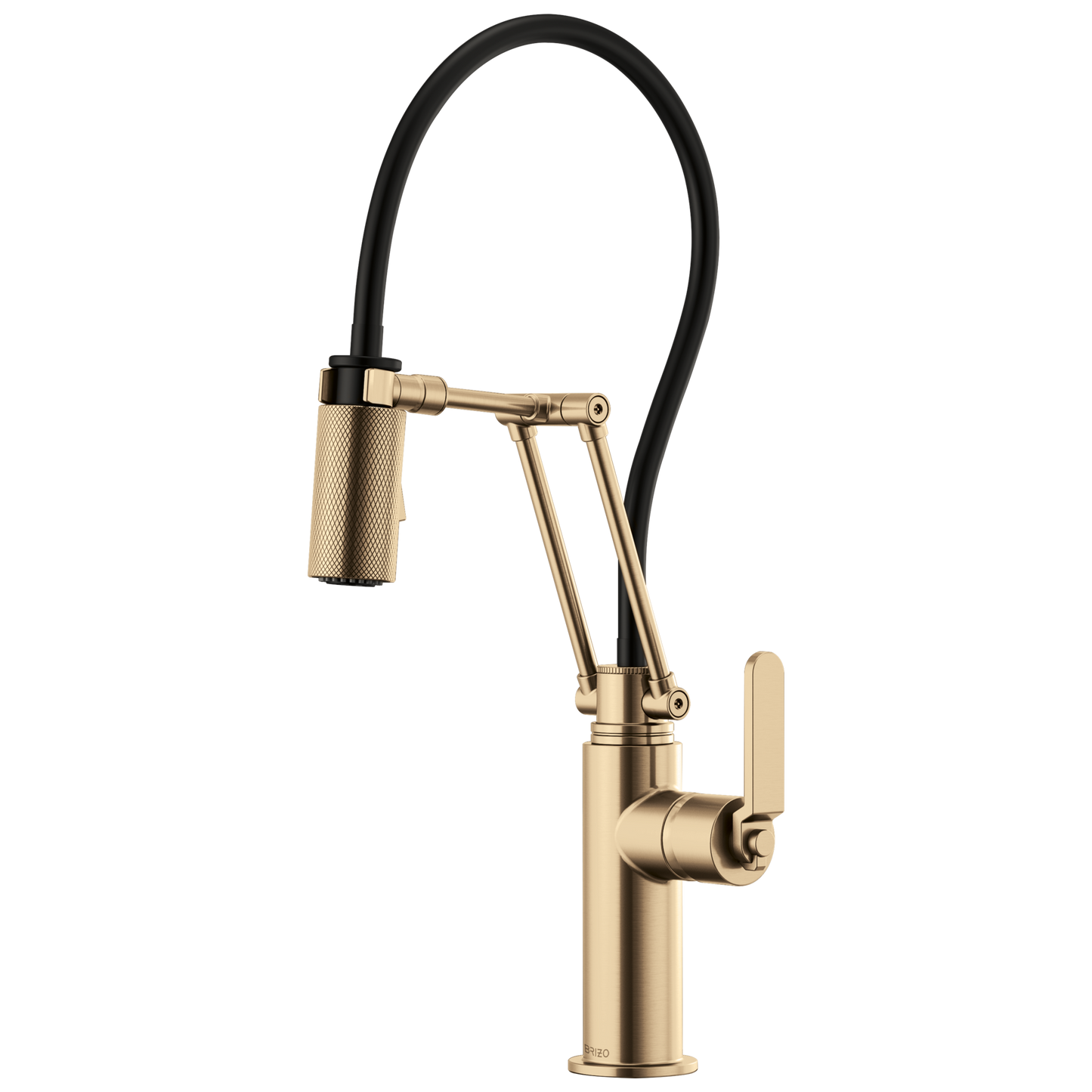 Brizo Litze 63244LF Articulating Faucet with Industrial Handle