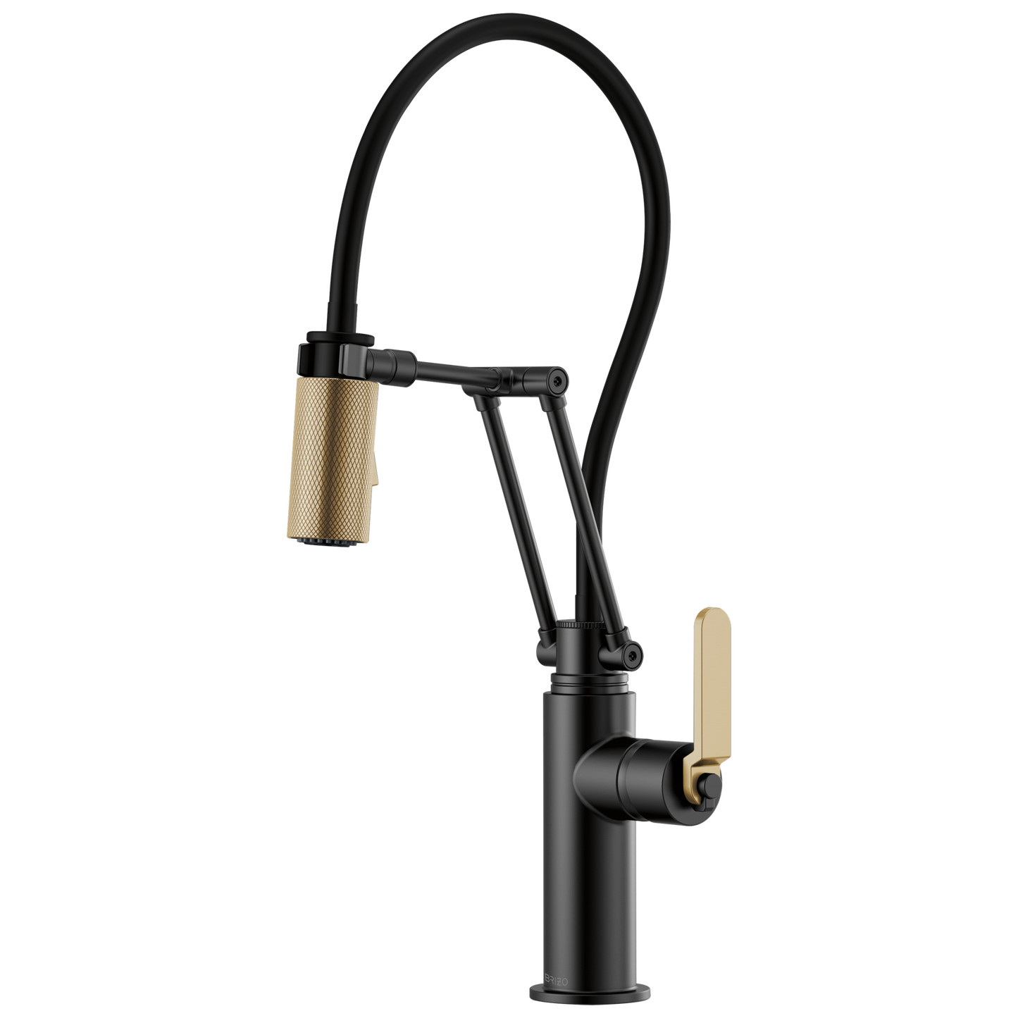 Brizo Litze 63244LF Articulating Faucet with Industrial Handle