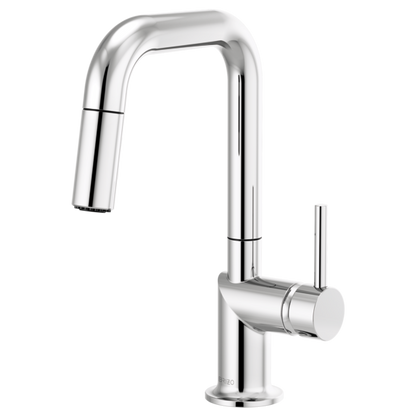 Brizo Odin 63965LF Pull-Down Prep Faucet with Square Spout - Less Handle