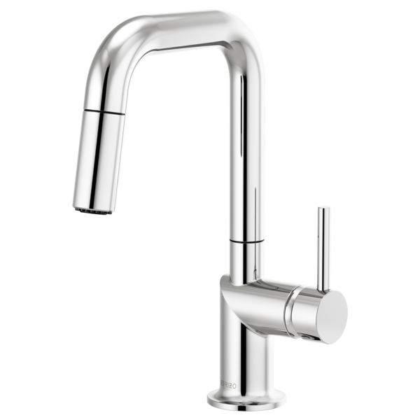 Brizo Odin 63965LF Pull-Down Prep Faucet with Square Spout - Less Handle