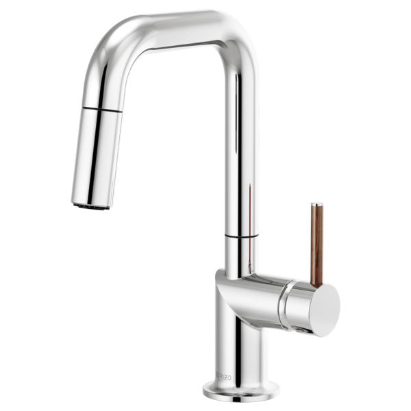 Brizo Odin 63965LF Pull-Down Prep Faucet with Square Spout - Less Handle