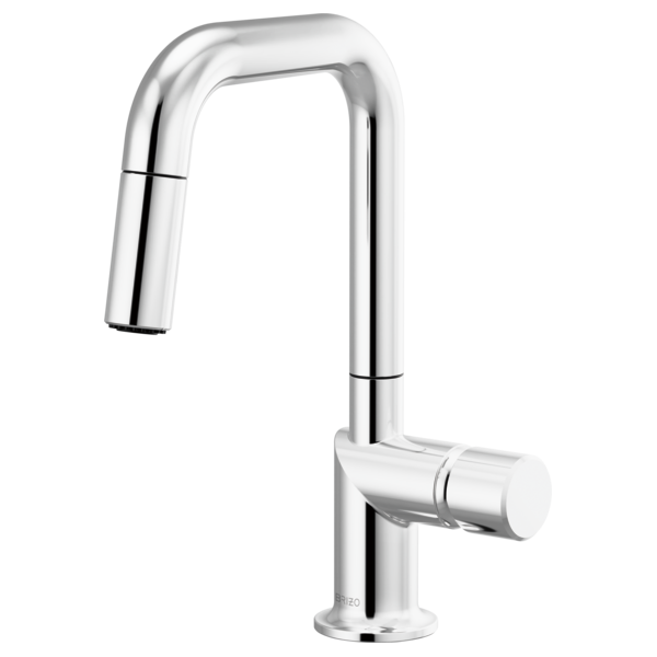 Brizo Odin 63965LF Pull-Down Prep Faucet with Square Spout - Less Handle