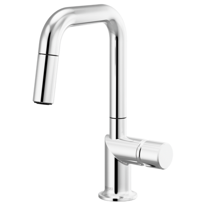 Brizo Odin 63965LF Pull-Down Prep Faucet with Square Spout - Less Handle
