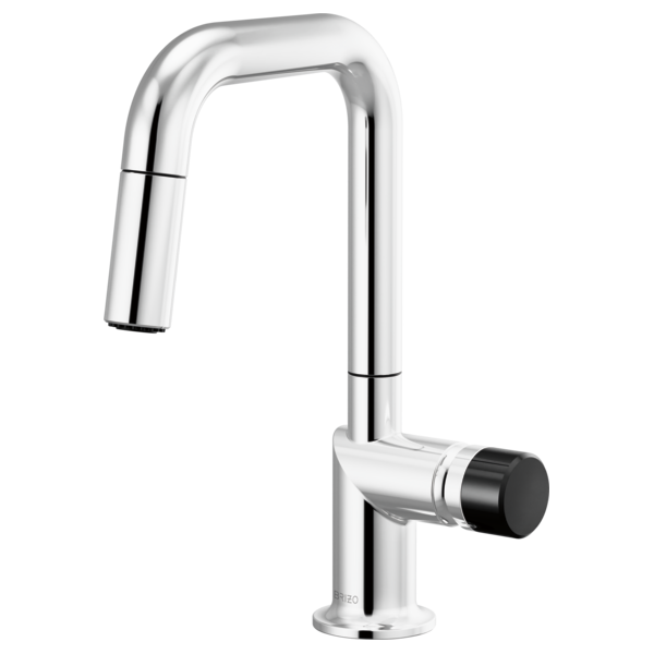 Brizo Odin 63965LF Pull-Down Prep Faucet with Square Spout - Less Handle