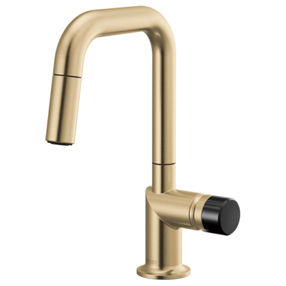 Brizo Odin 63965LF Pull-Down Prep Faucet with Square Spout - Less Handle