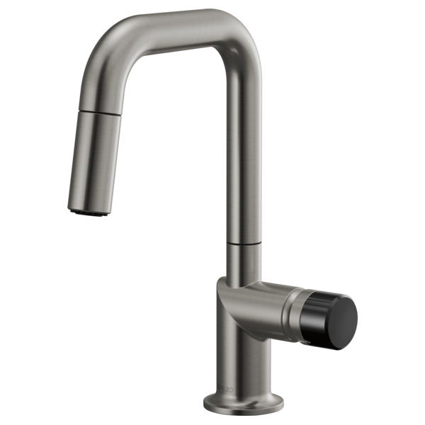 Brizo Odin 63965LF Pull-Down Prep Faucet with Square Spout - Less Handle