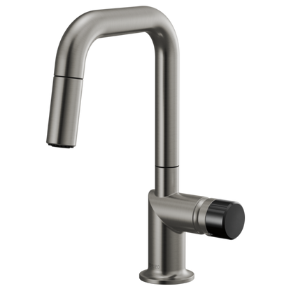 Brizo Odin 63965LF Pull-Down Prep Faucet with Square Spout - Less Handle