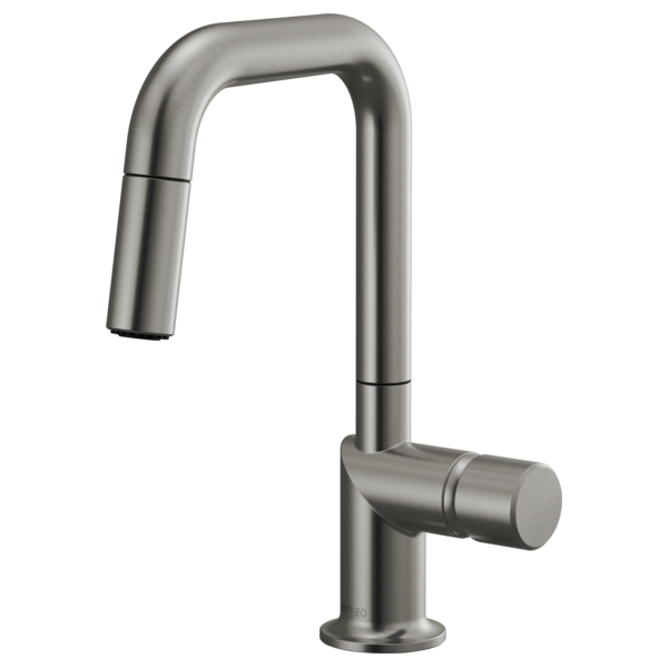 Brizo Odin 63965LF Pull-Down Prep Faucet with Square Spout - Less Handle