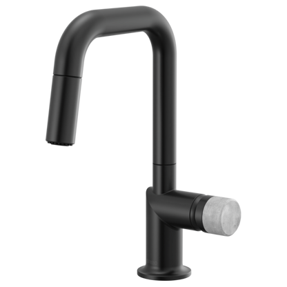 Brizo Odin 63965LF Pull-Down Prep Faucet with Square Spout - Less Handle