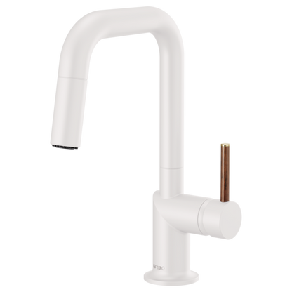 Brizo Odin 63965LF Pull-Down Prep Faucet with Square Spout - Less Handle