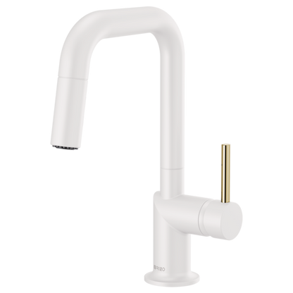 Brizo Odin 63965LF Pull-Down Prep Faucet with Square Spout - Less Handle