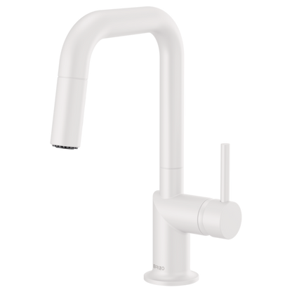 Brizo Odin 63965LF Pull-Down Prep Faucet with Square Spout - Less Handle