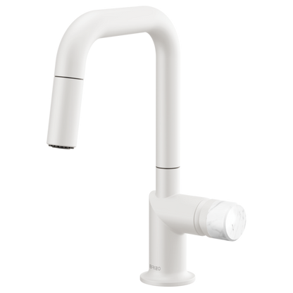 Brizo Odin 63965LF Pull-Down Prep Faucet with Square Spout - Less Handle